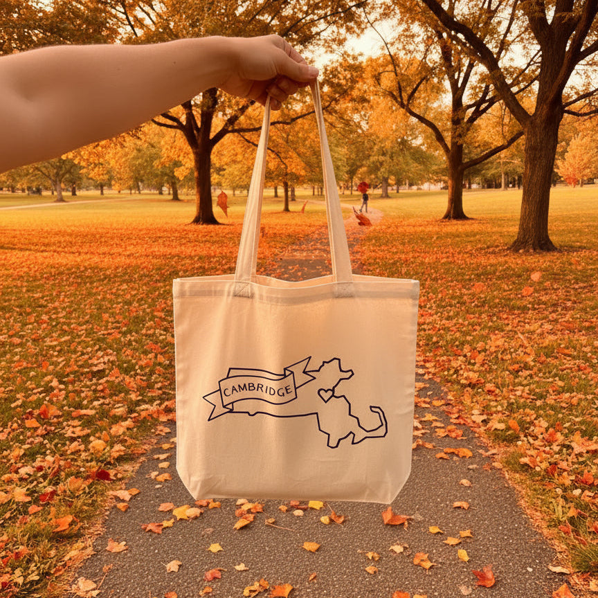 Cambridge Canvas Tote Crafted by Us!
