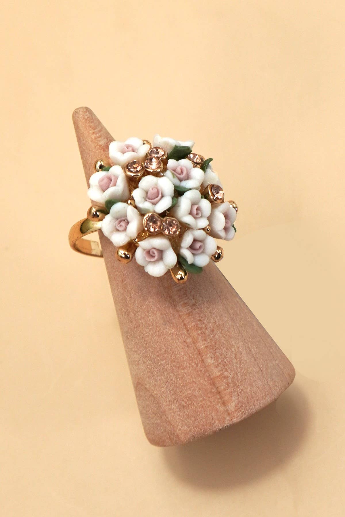 Adjustable Blossom Floral Ring