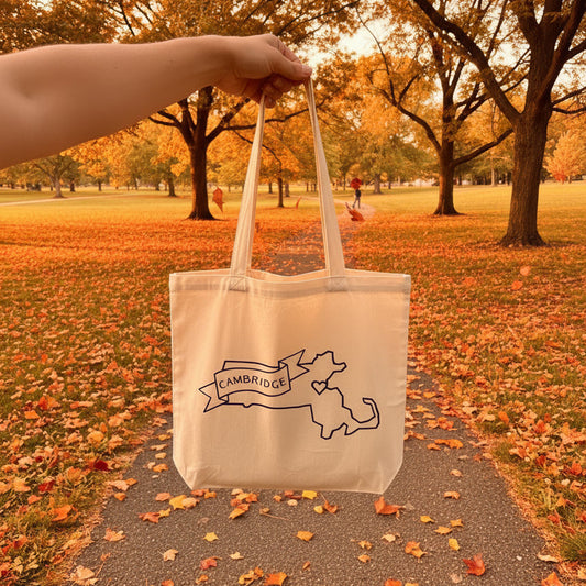 Cambridge Canvas Tote Crafted by Us!