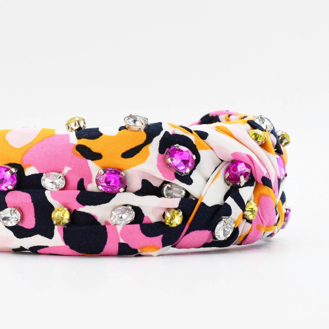 Pink/Orange Animal Print Headband